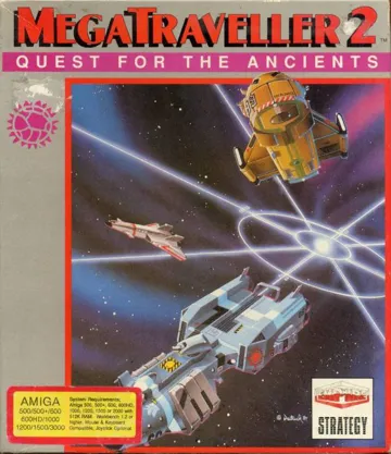 MegaTraveller 2 - Quest for the Ancients_Disk1 box cover front